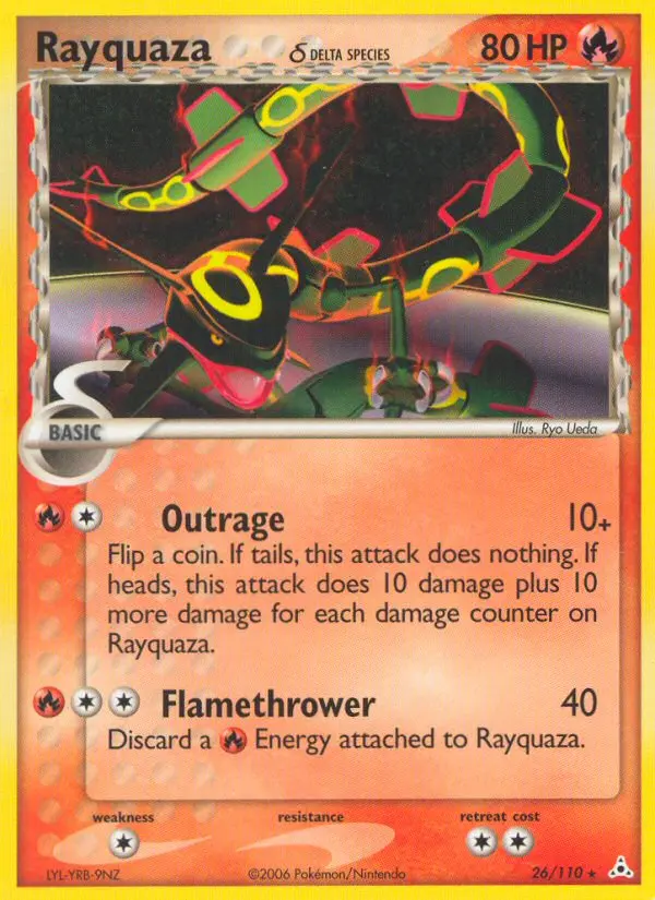 Rayquaza δ – EX Holon Phantoms 26