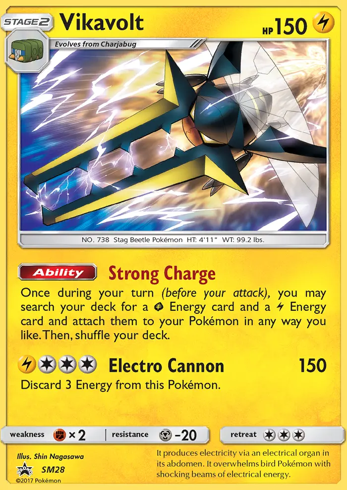 Vikavolt – SL Cartas de promoción SM28