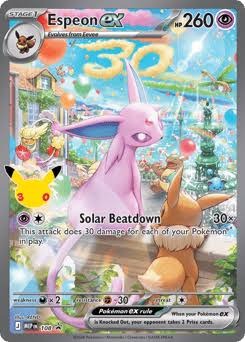 Espeon ex – MEP Black Star Promos 108